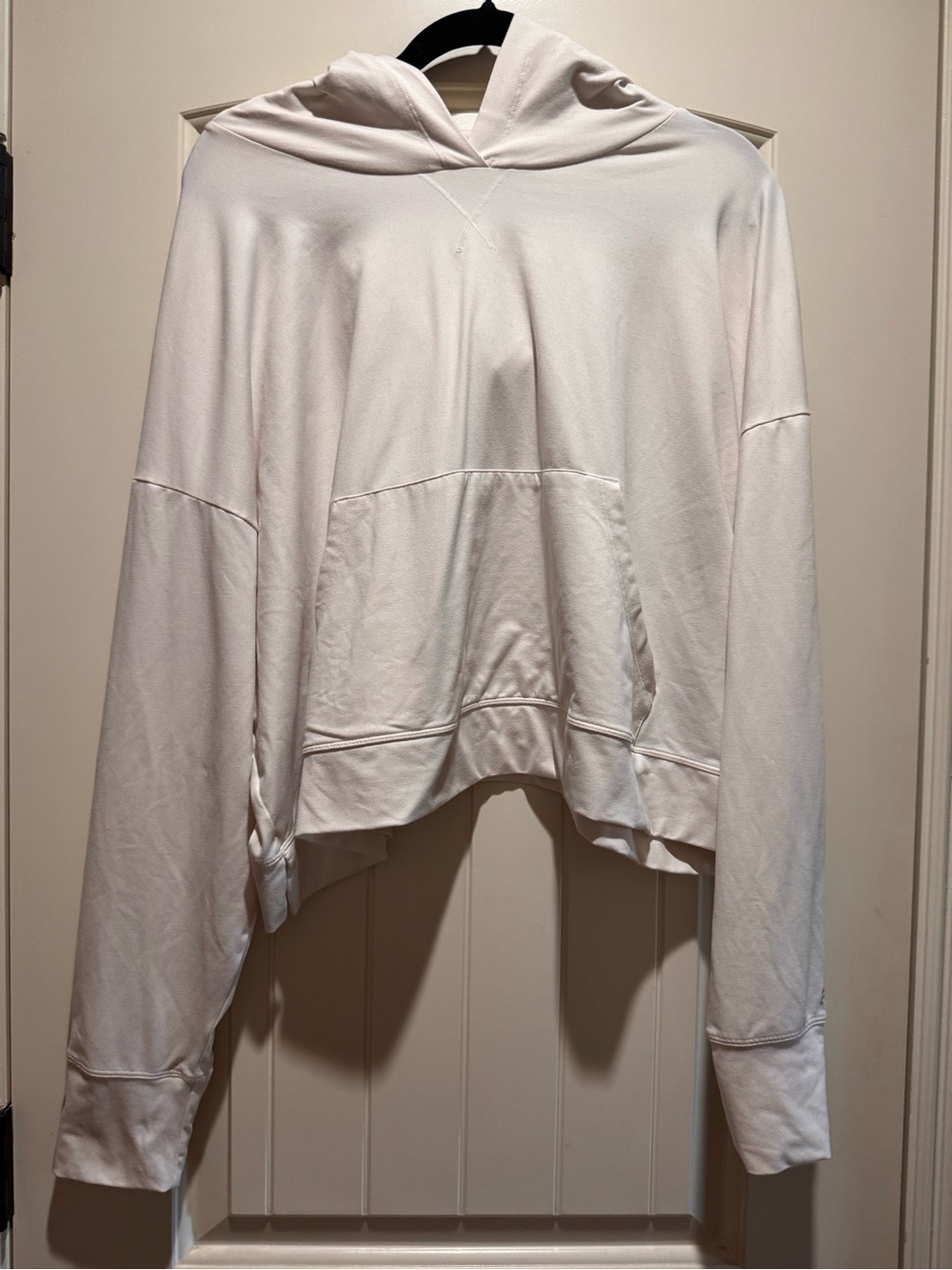 Fabletics Cloud Jersey Cropped Hoodie